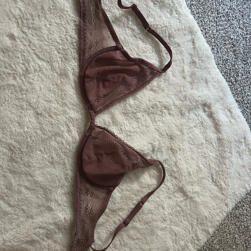 Lace Bralette in Mauve